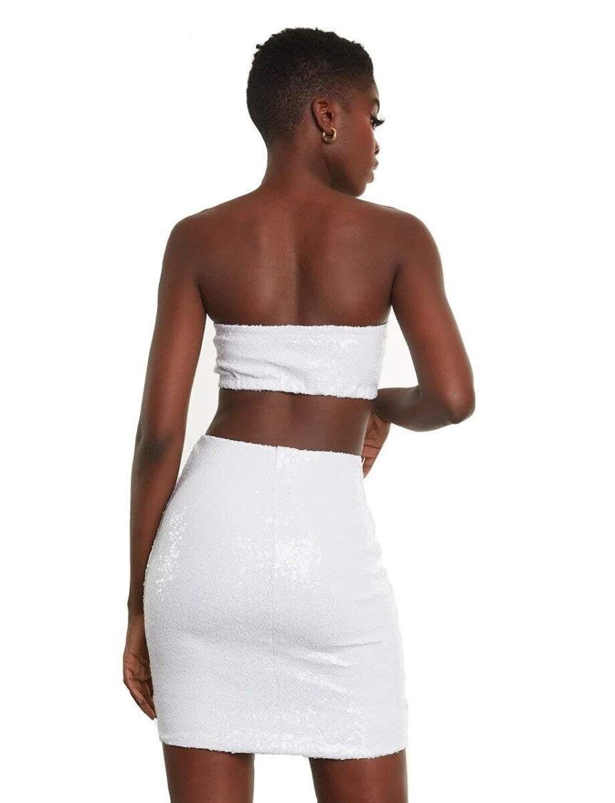 Commando Max Sequin Mini Skirt - Sk205