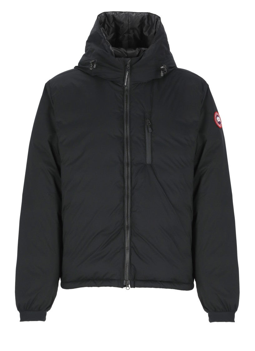 Canada Goose Black Telo Fabric High Neck Down