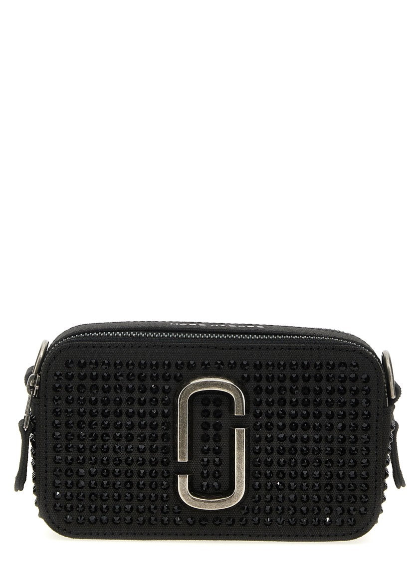 Marc Jacobs 'The Crystal Canvas Snapshot' Crossbody Bag