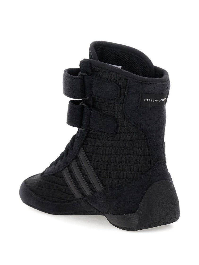 Stella Mccartney High-Top Sneakers In Black With Silhouette