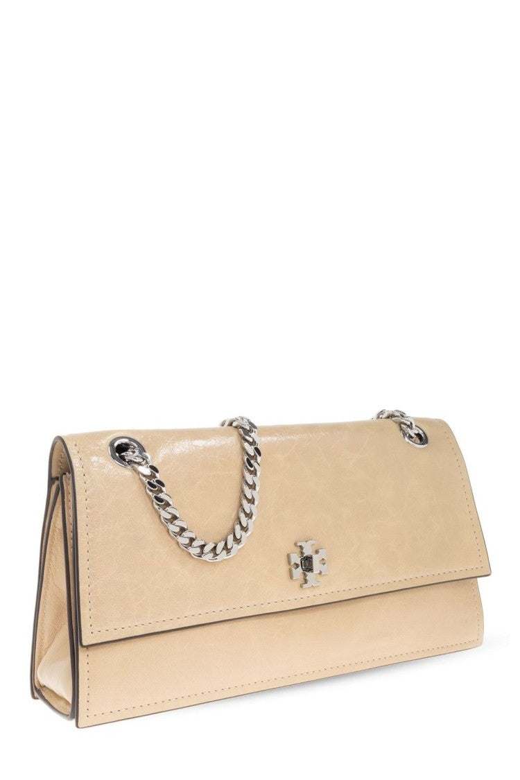 Tory Burch Beige Baguette Shoulder Bag