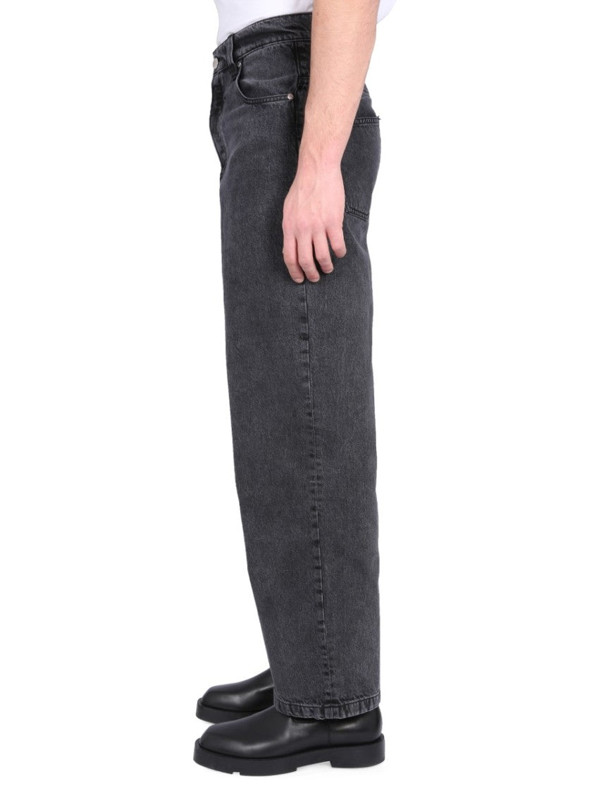 Études High-Waisted Straight-Leg Jeans