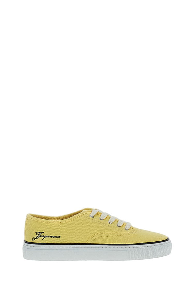 Jacquemus Yellow Le Féfé Canvas Sneakers