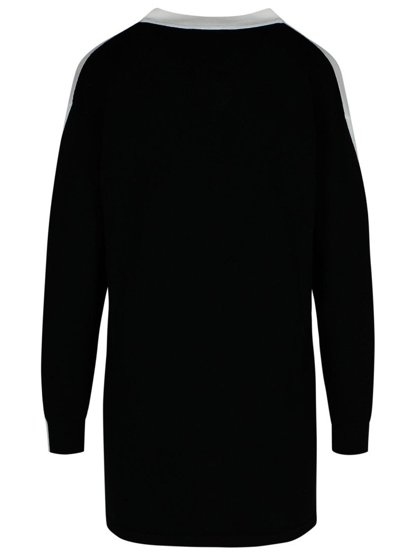 Moschino White Virgin Wool Cardigan