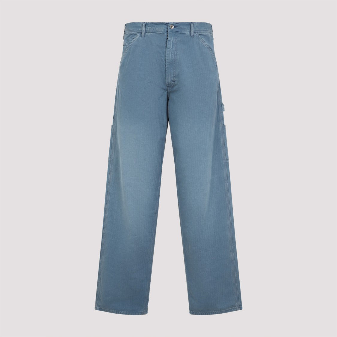 Maison Margiela 5 Pockets Blue Cotton Jeans