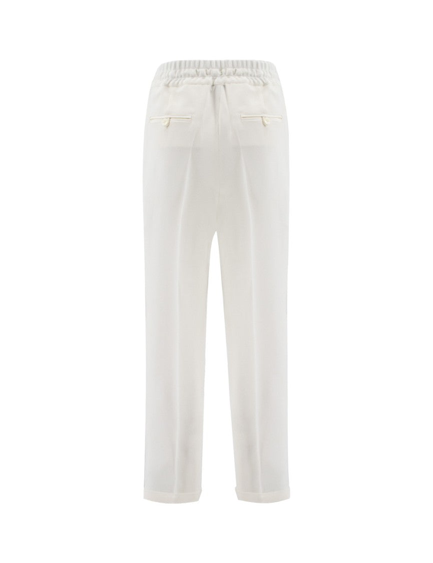 Kiton Silk Trousers
