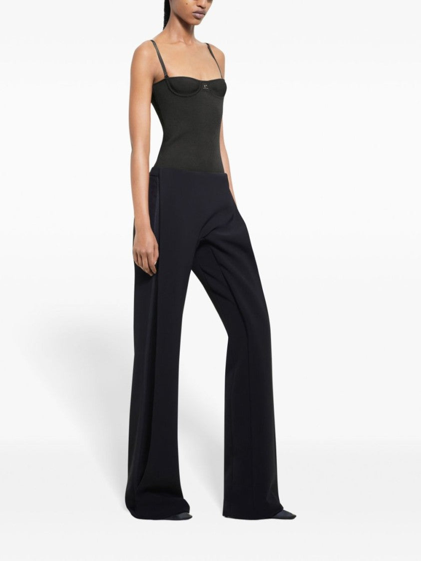 Courrèges Layered Black Trousers
