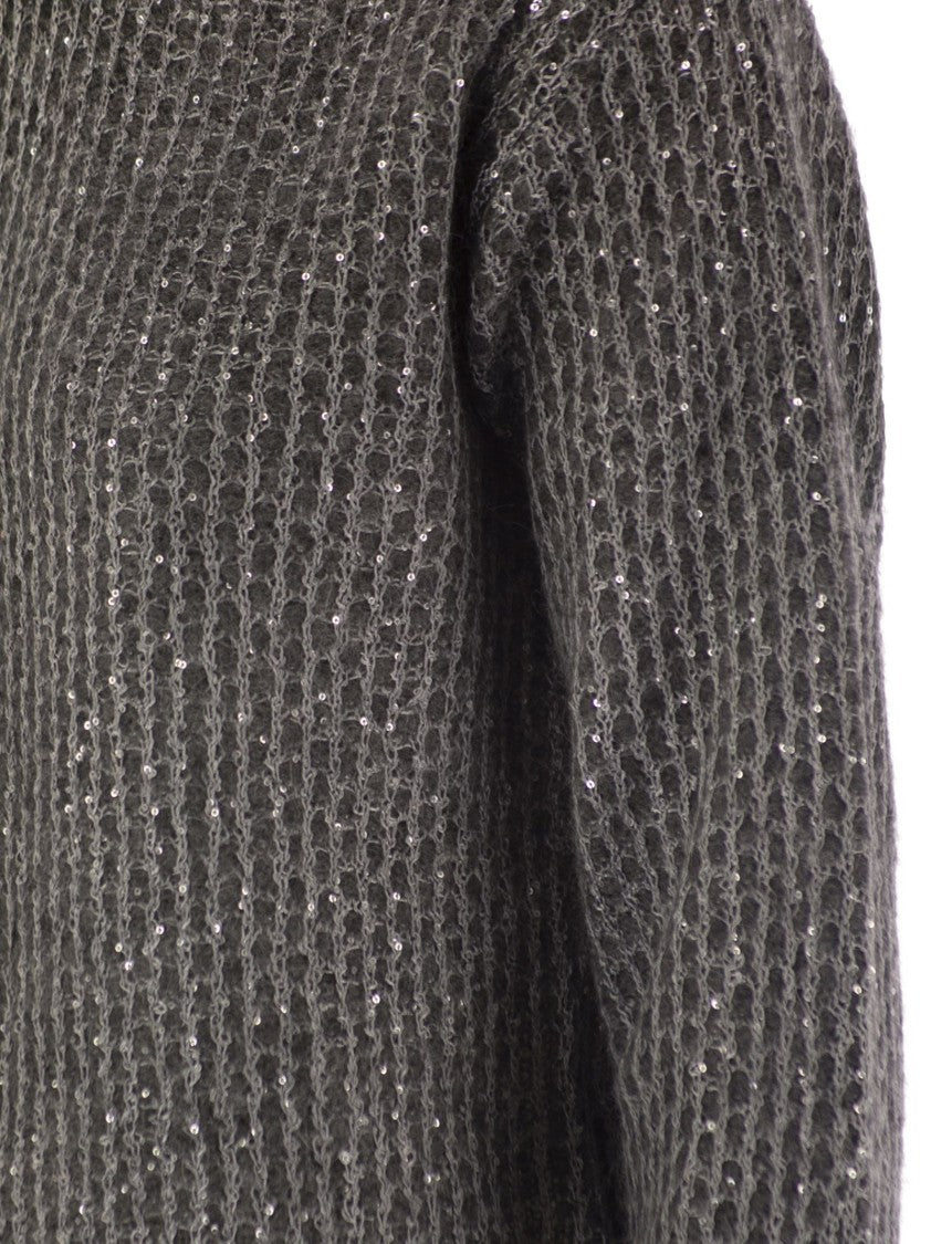 Herno Alpaca And Wool Crewneck Sweater