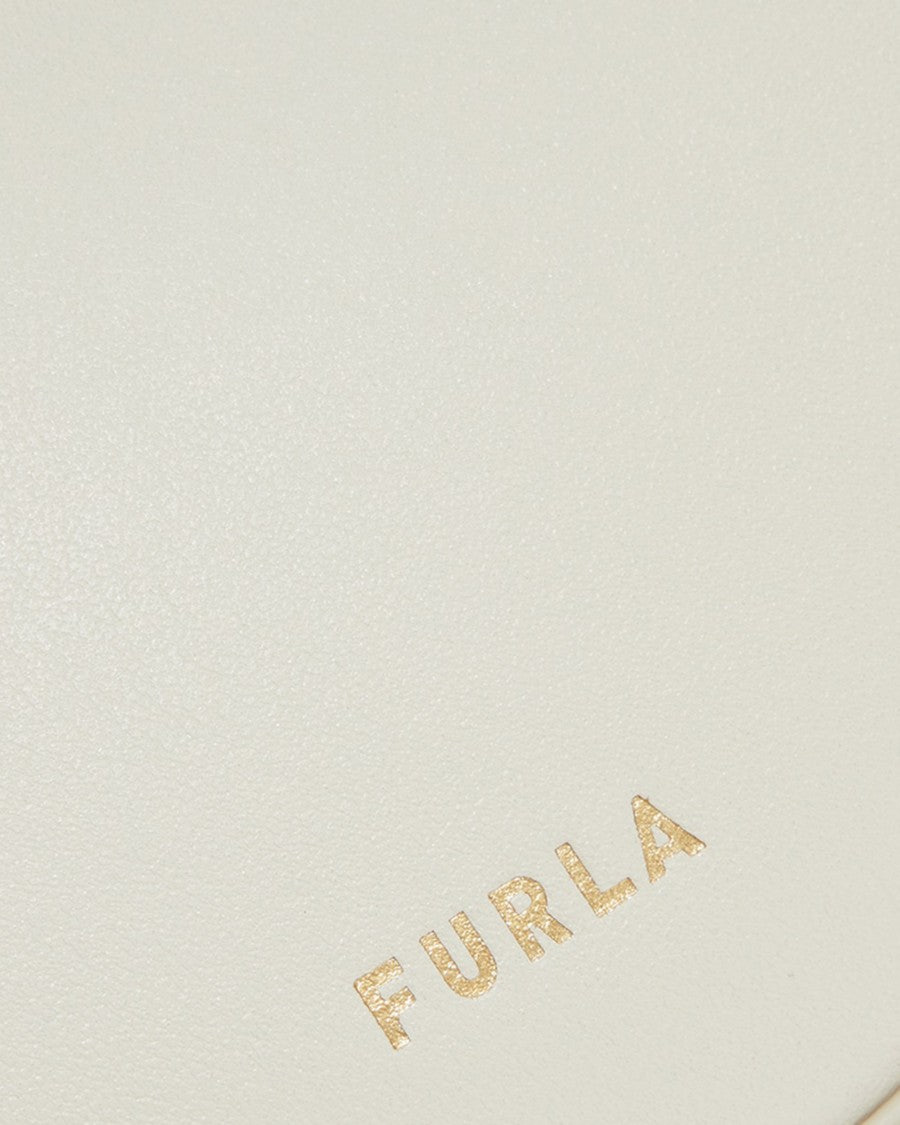 Furla Delizia Mini Shoulder Bag Cream