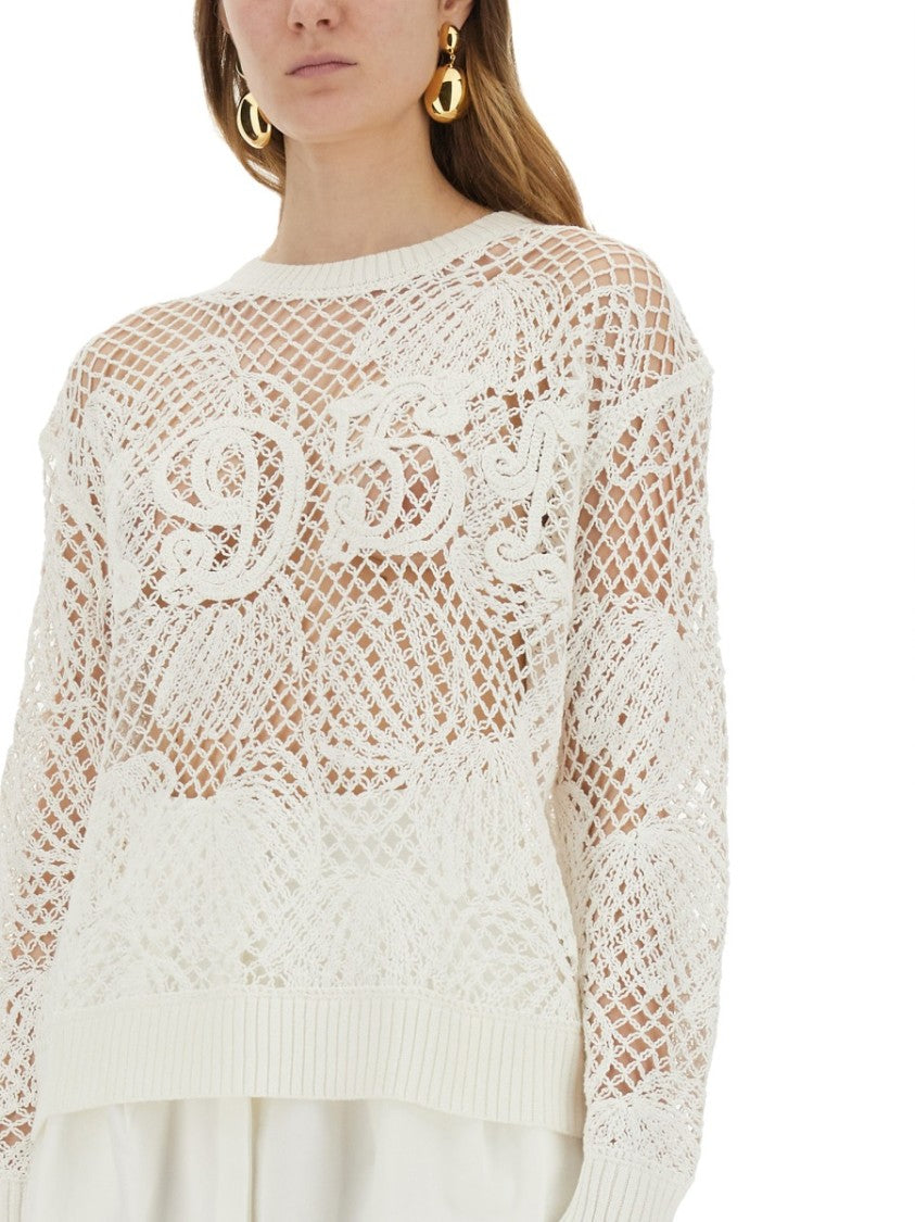 Max Mara "Farea" Mesh Top