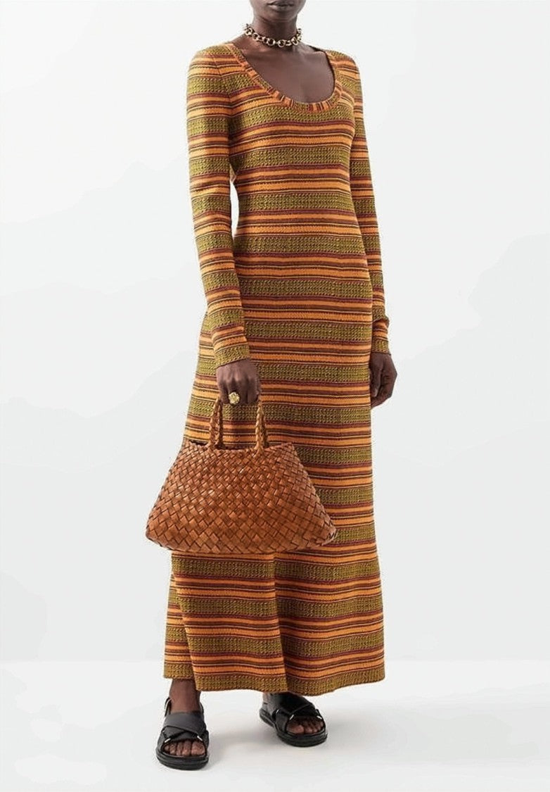 Dragon Diffusion Woven Buffalo Leather Tote Bag