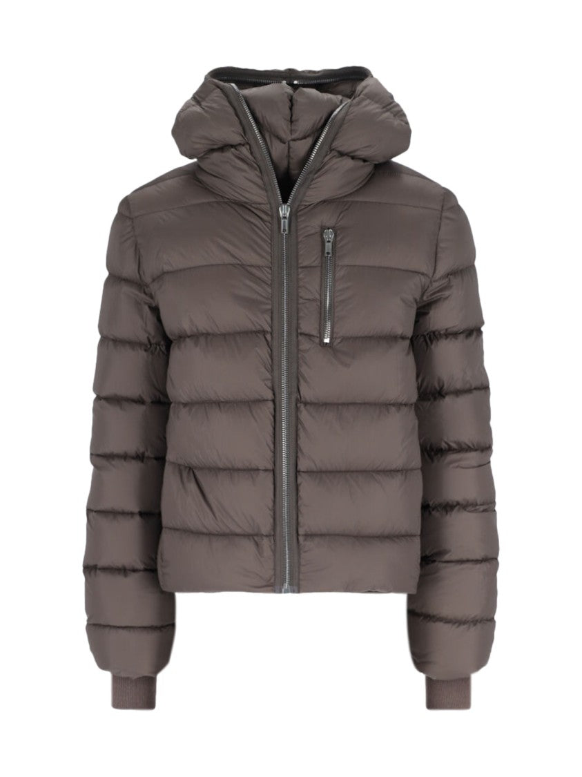Rick Owens Gimp Puffer Jacket – Brown