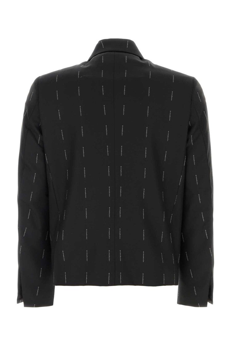 Givenchy Embroidered Twill Blazer