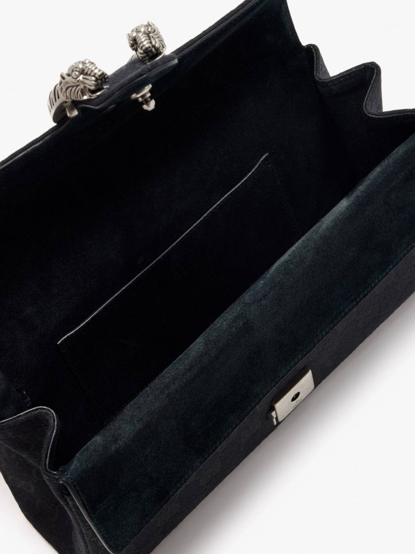 Gucci Black Dionysus Leather Shoulder Bag