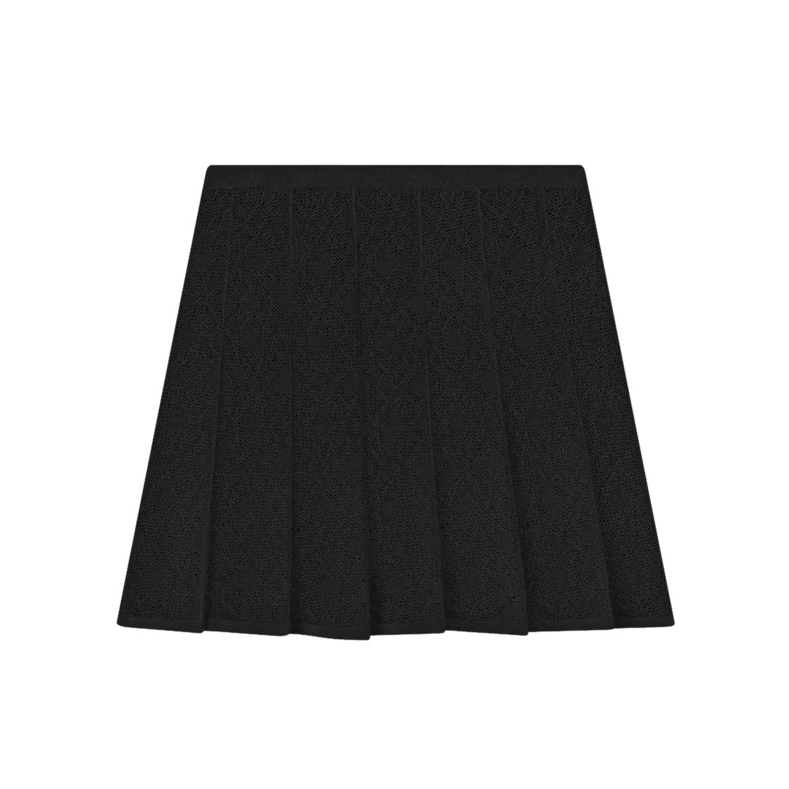 Givenchy Pleated Black Skirt With Flattering Fit