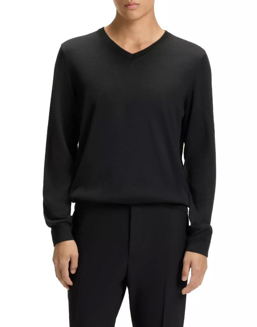 Hugo Boss Melba V-Neck Virgin Wool Sweater