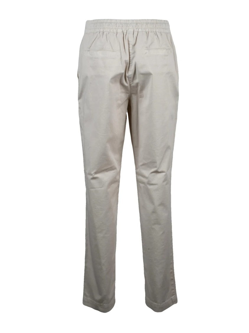 Eleventy Cotton Elastane Chino Trousers - Beige