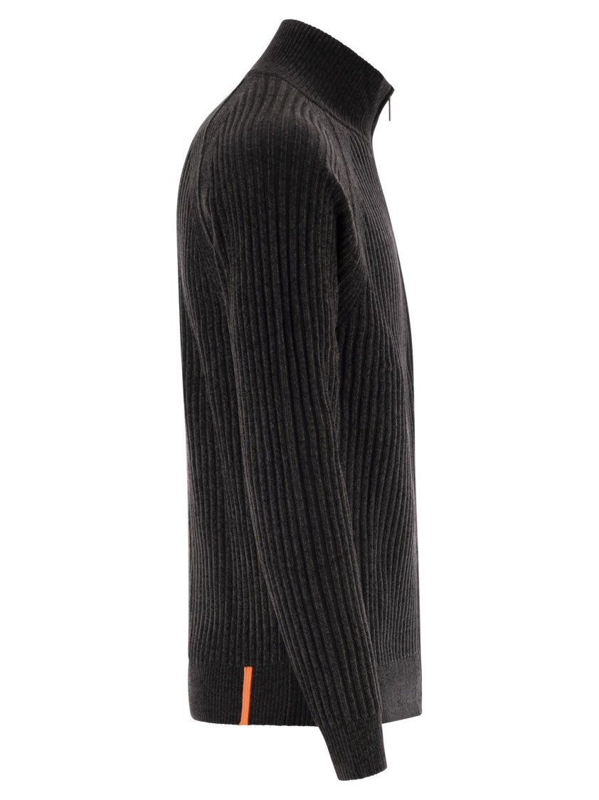 Rrd Velvet Rave Full Zip Knit - Zip-Up Cardigan