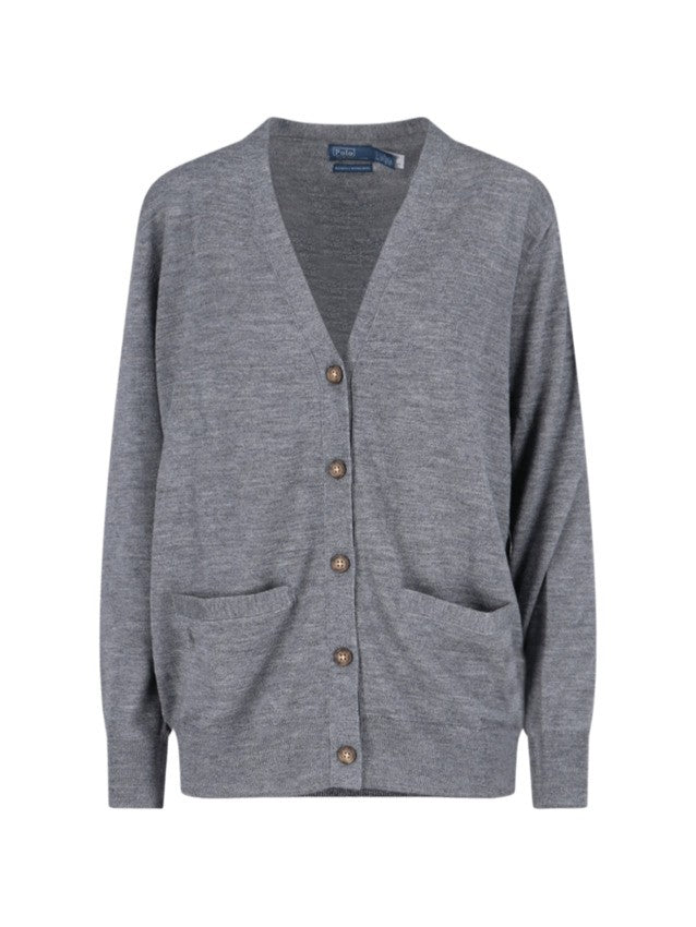 Polo Ralph Lauren Medium-Weight Italian Wool Cardigan With V-Neck