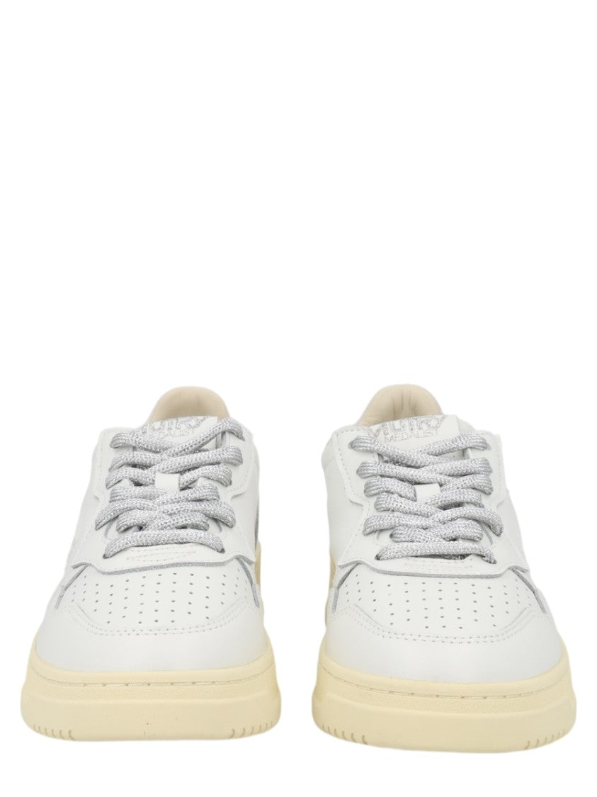 Autry Medalist Low Leather Suede Sneakers