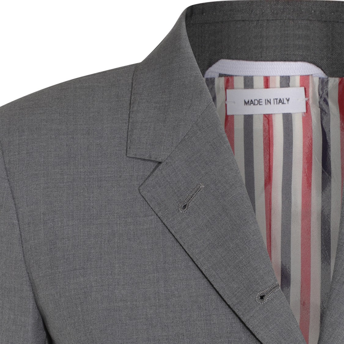 Thom Browne Grey Wool Blazer