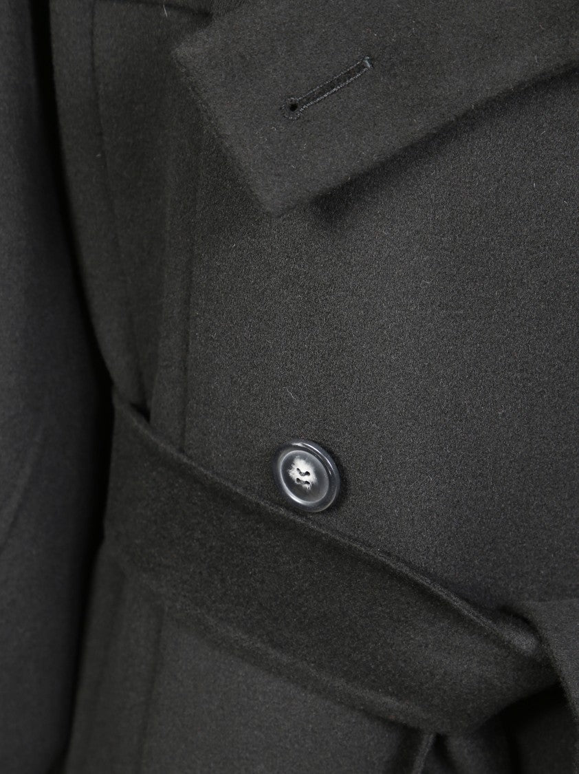 Sportmax Yole Double-Breasted Coat