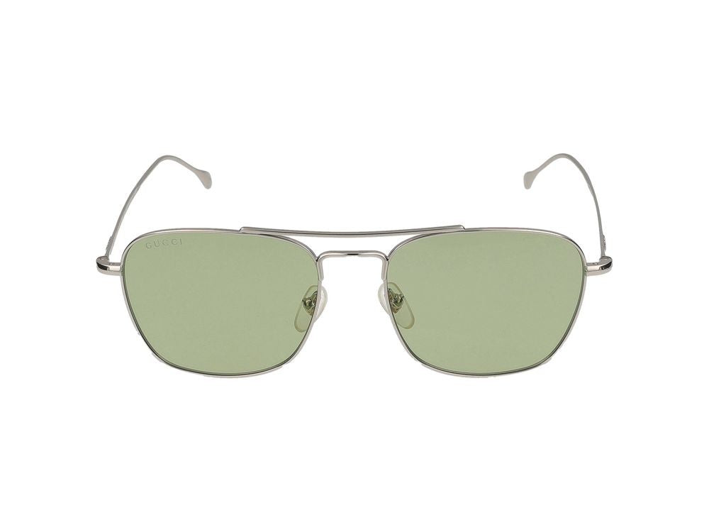 Gucci Sunglasses Gg1183s 004 Silver Silver Green 53/17/150
