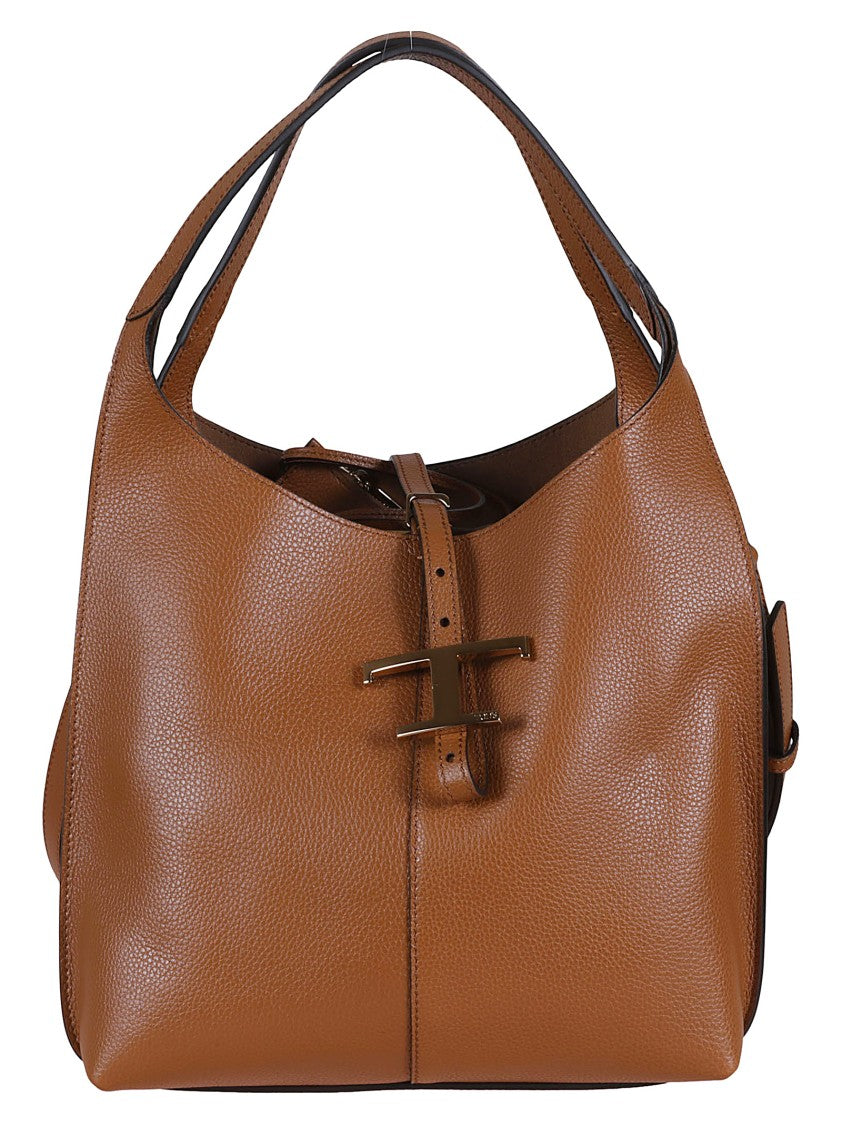 Tod's Brown Soft Leather Shoulder Bag