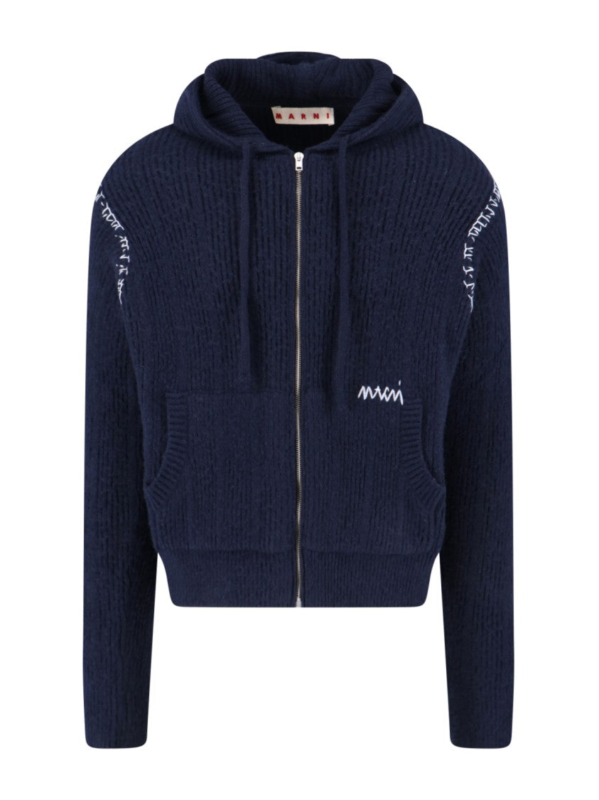 Marni Knit Pullover – Navy