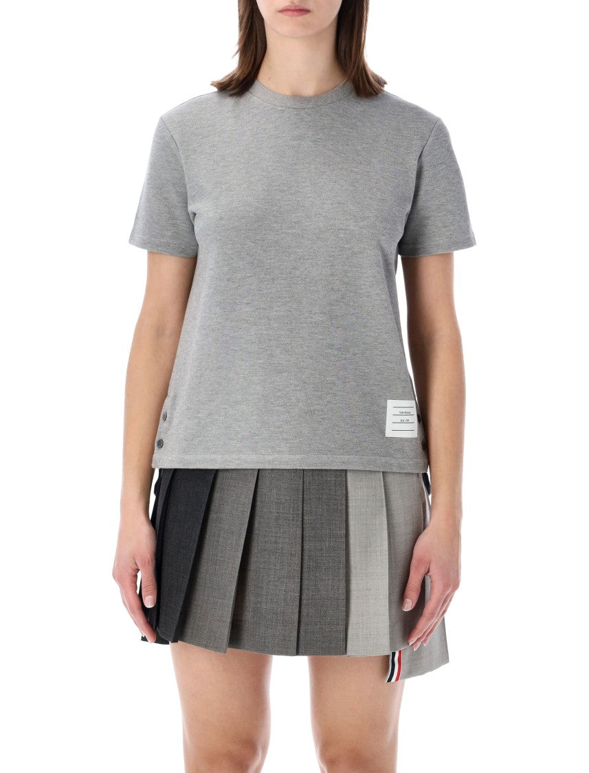 Thom Browne Cotton Piqué Short Sleeve Tee