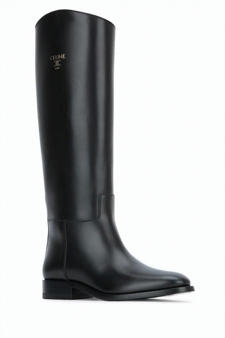 Celine Tall Calf Leather Boots