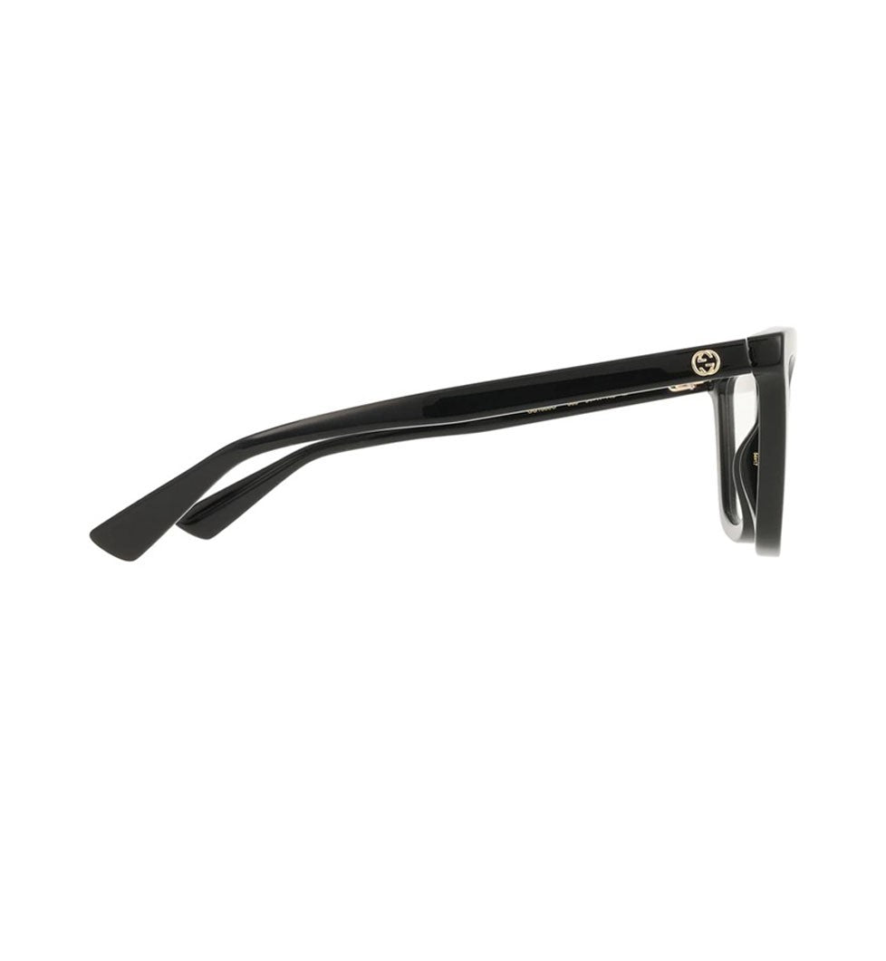 Gucci Eyeglasses Gg1686o 001 Black Black Transpare 51/17/135