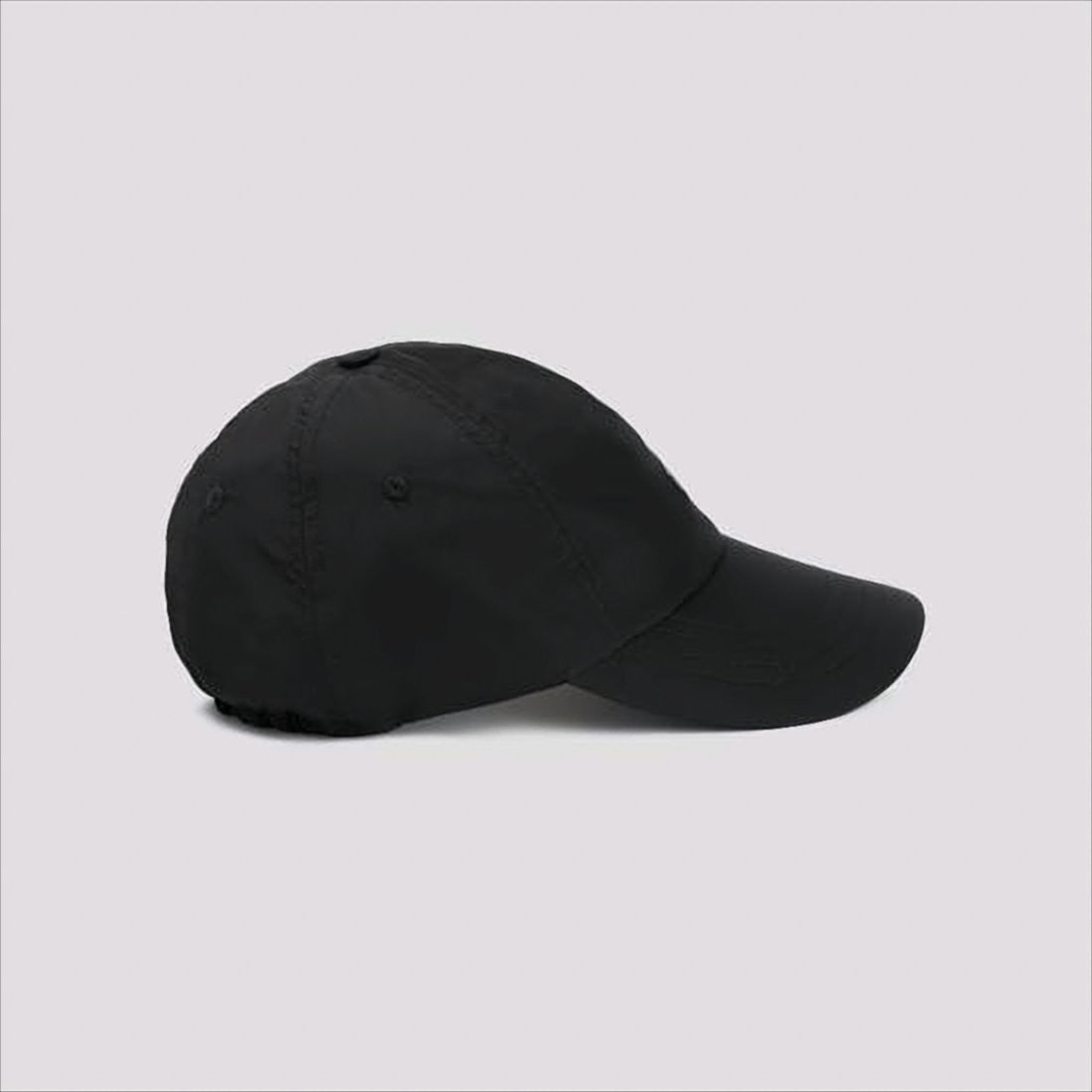 Fear Of God Minimalist Black Polyester Cap With Embossed Patch