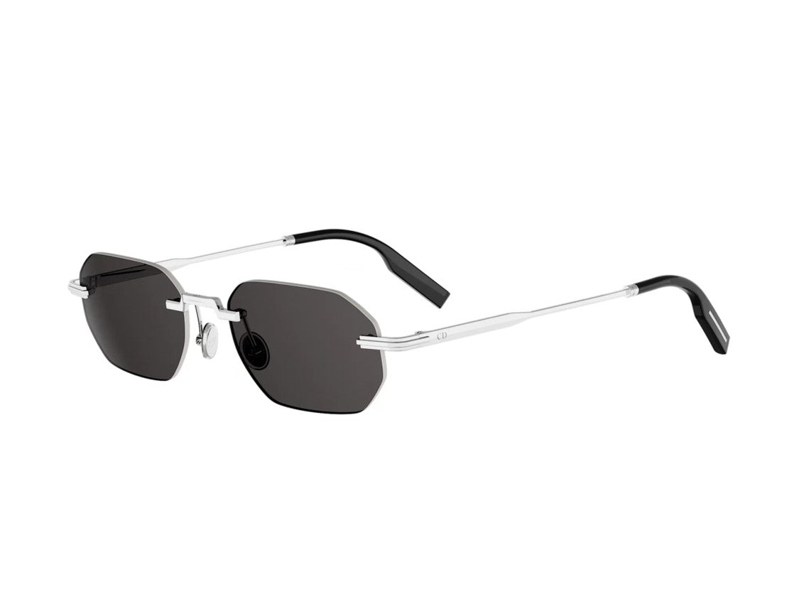 Dior Silver Dm40197u Octagonal Metal Sunglasses