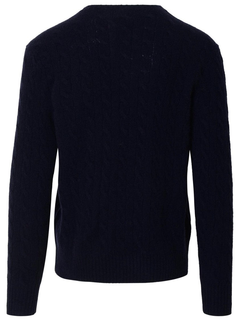 Polo Ralph Lauren Wool Blend Blue Sweater
