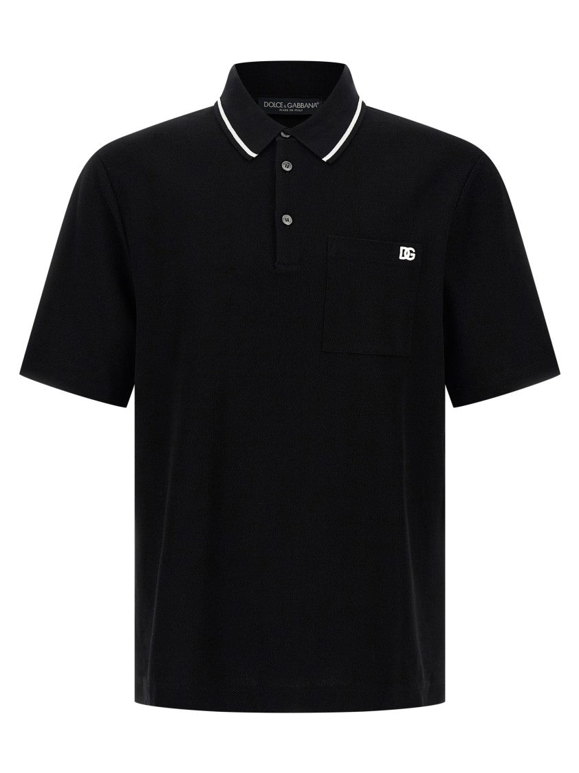 Dolce & Gabbana Embroidery Polo Shirt