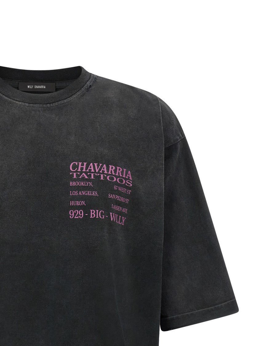 Willy Chavarria Willy Tattoo - Buffalo Tee' T-Shirt