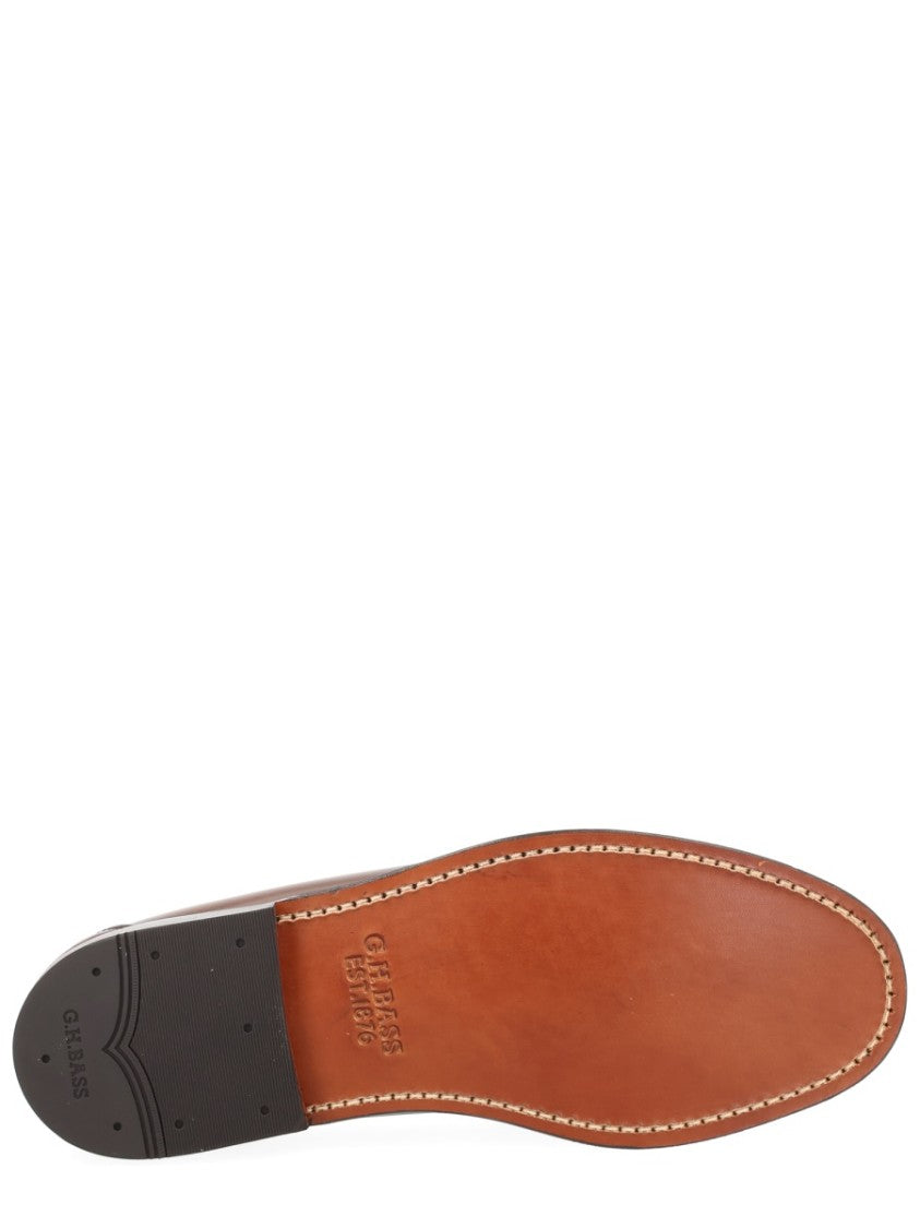 G.H. Bass Brown Weejun Heritage Larson Loafers