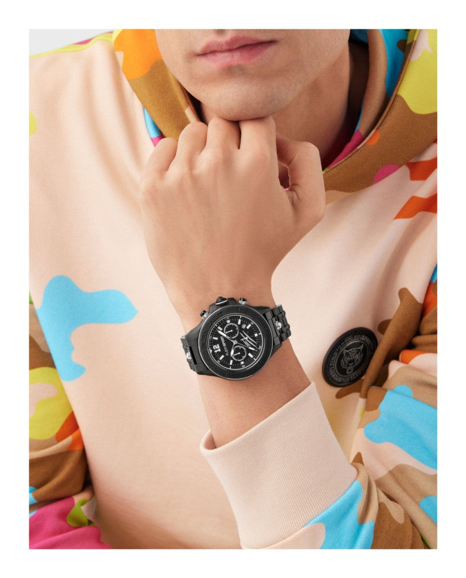 Plein Sport Warrior Tech Chronograph Watch