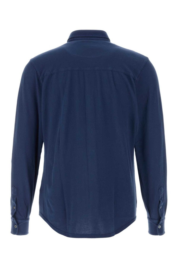 Fedeli Blue Oxford Shirt