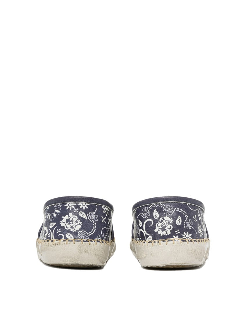 Philippe Model Marseille Low Paisley Espadrilles Sneakers