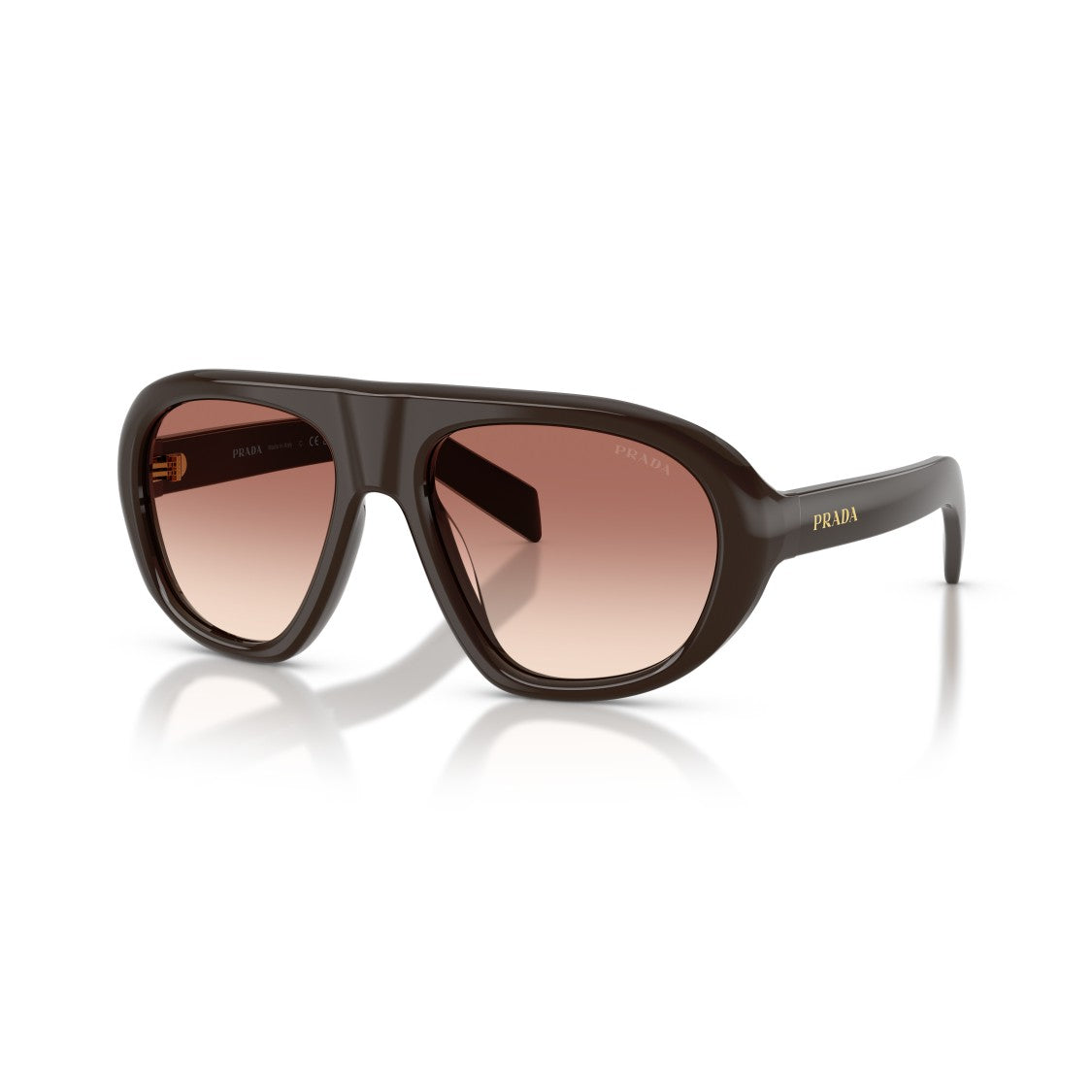Prada 0Pr C05s Oversized Aviator Sunglasses