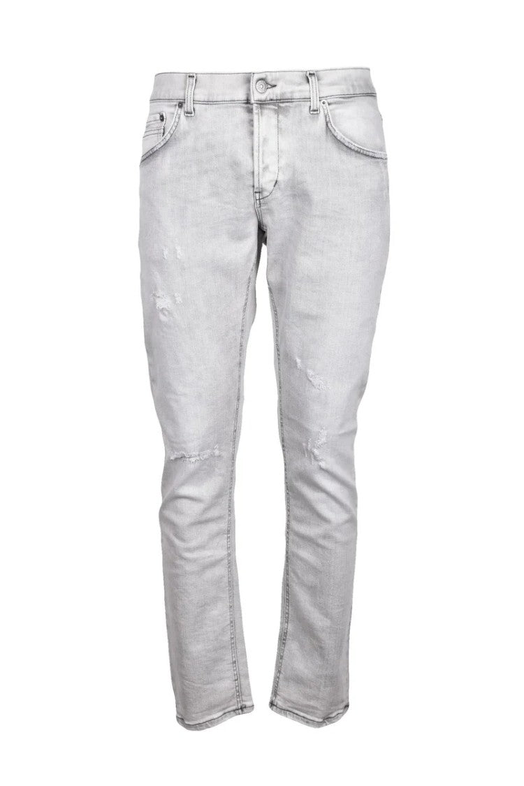 Dondup Slim Fit Jeans - Light Grey