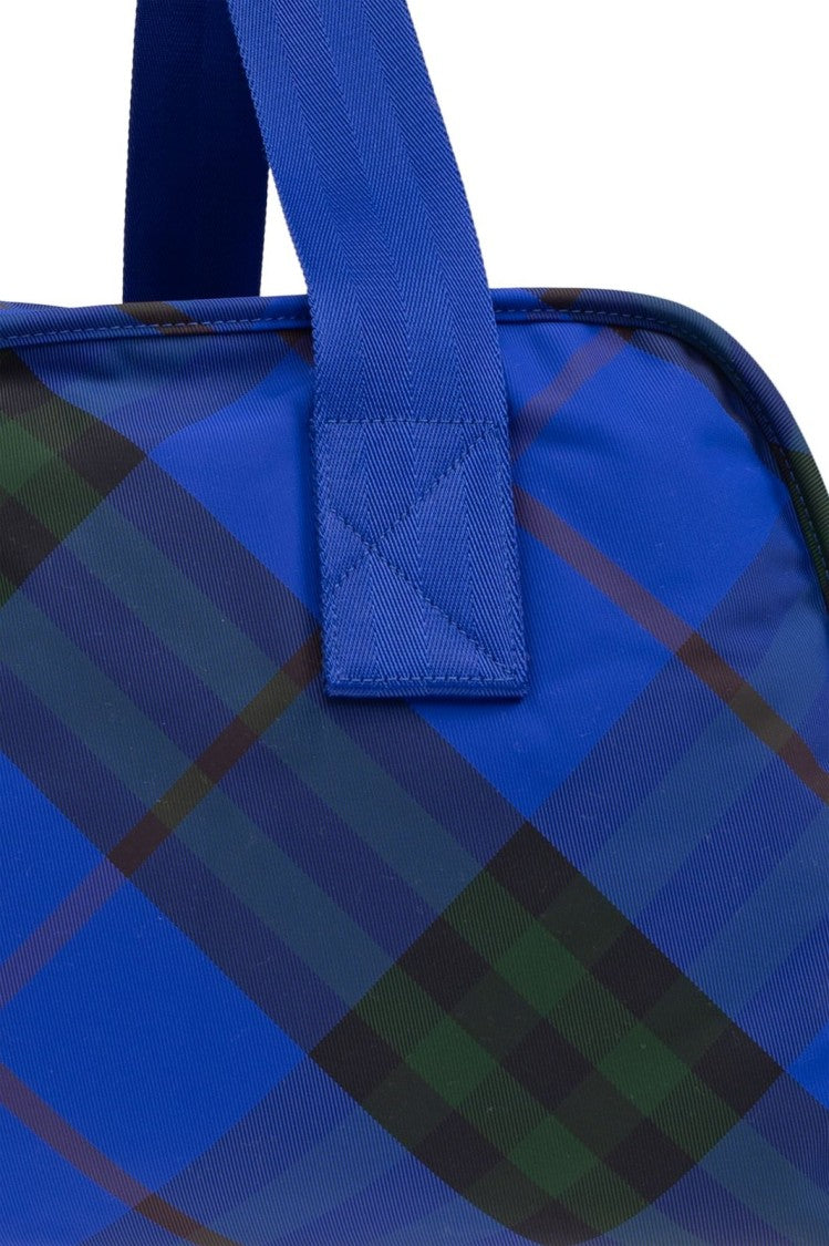 Burberry Tartan Pattern Duffle Bag