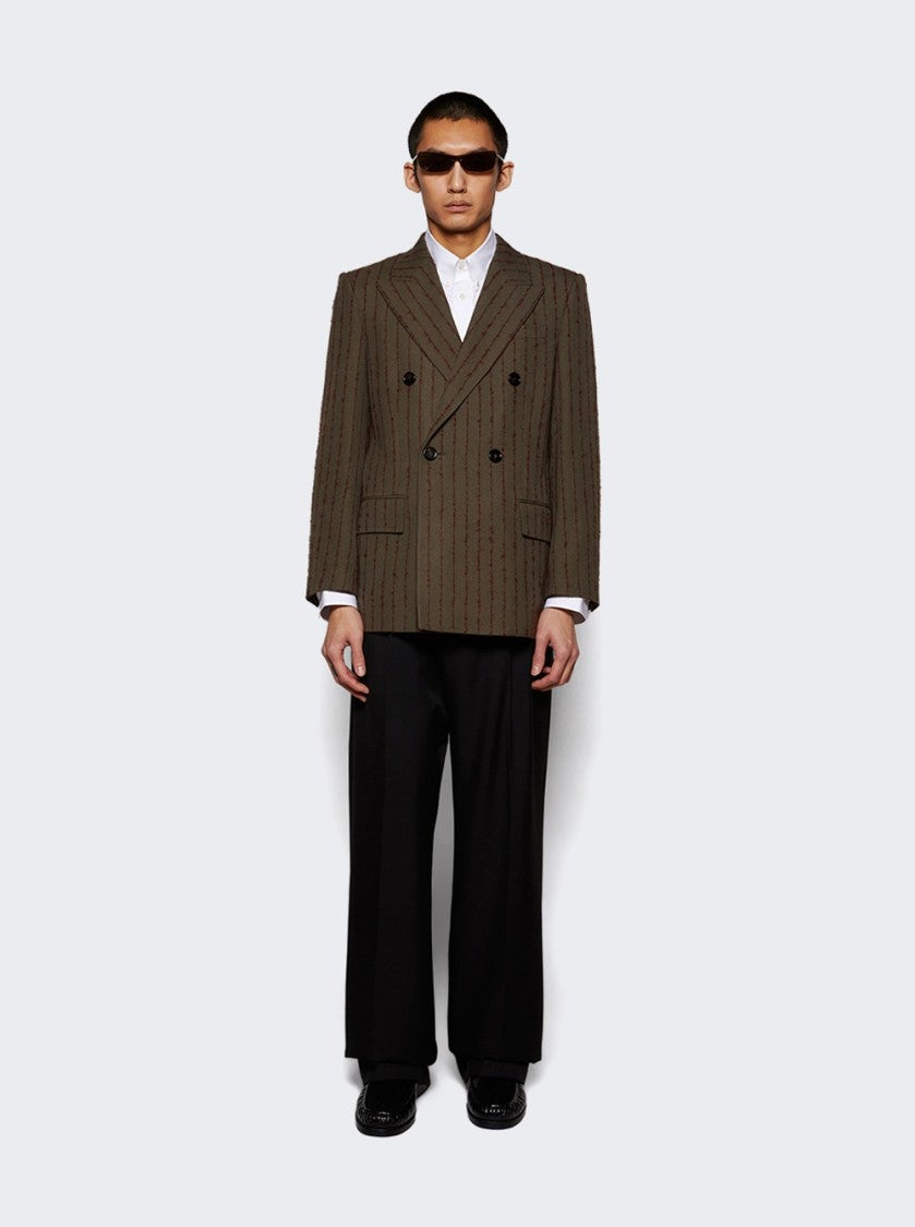 Burberry Tailored Jacket Coal And Fig