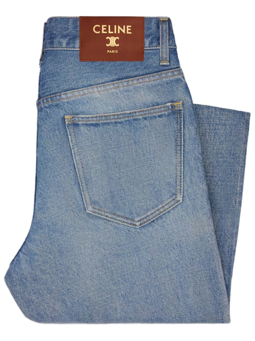 Celine Light Blue Jolene Cotton Jeans