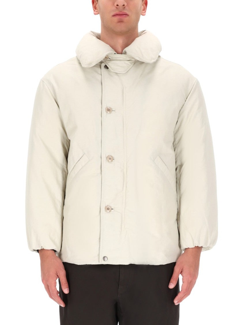 Lemaire Light Neutral Blouson Oversized Jacket