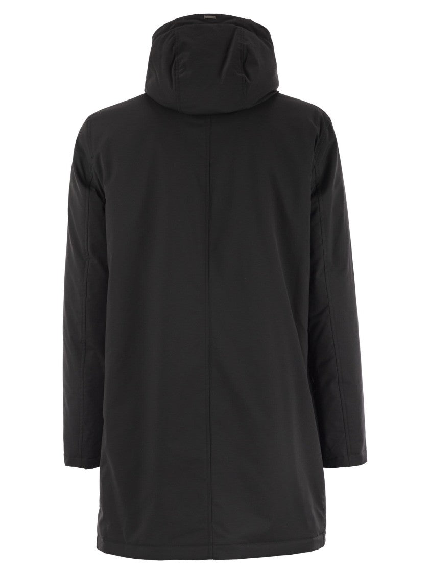 Herno Hooded Padded Parka