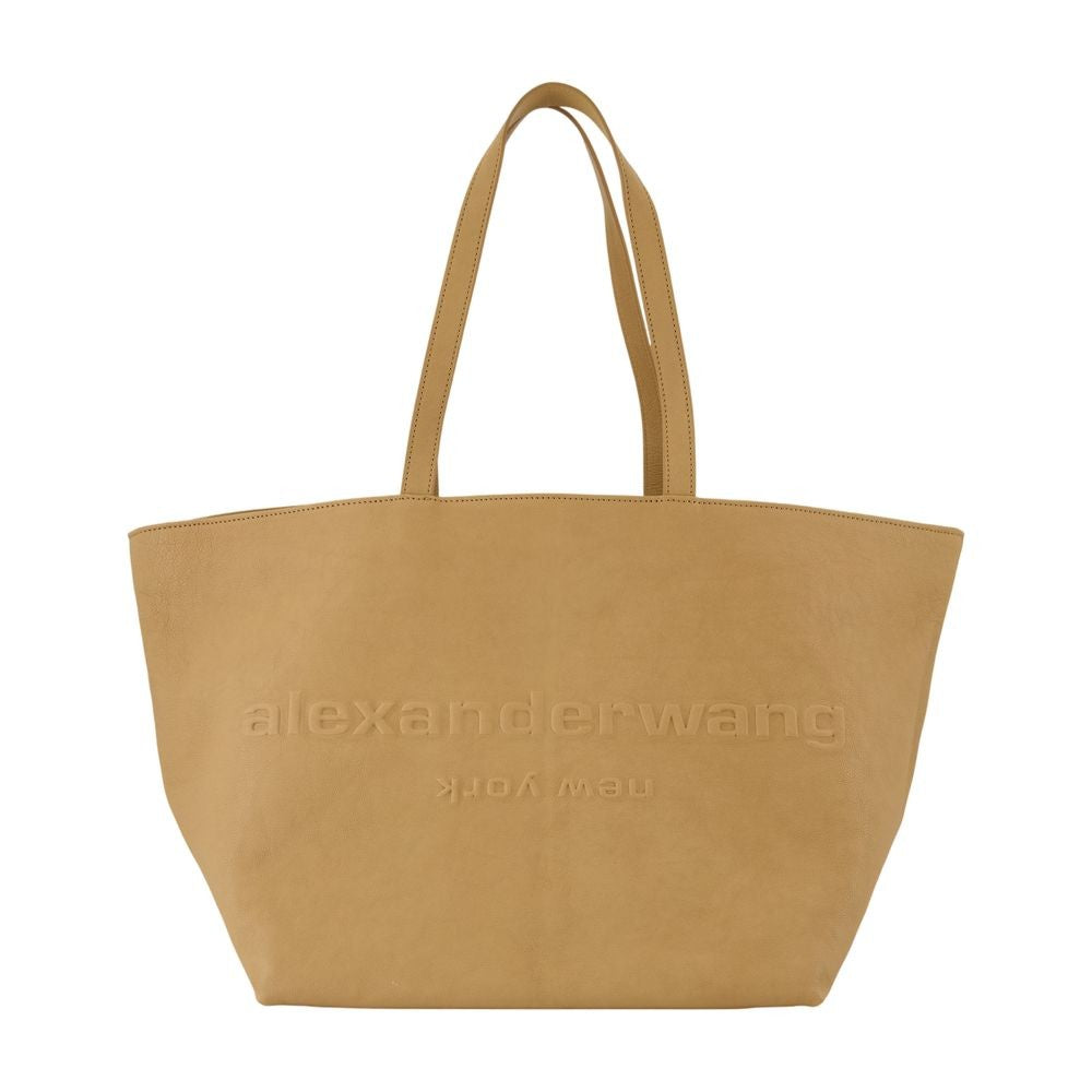 Alexander Wang Punch Shopper Bag - Leather - Beige
