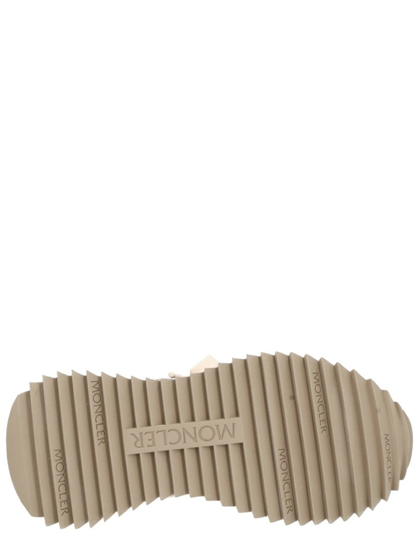 Moncler Pacy2 Leather Suede Zigzag Sole Sneakers